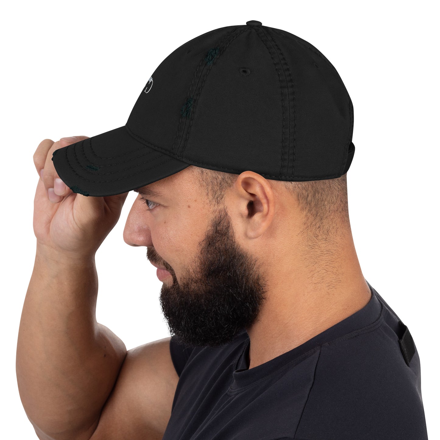 GOD FED| GOD LED Distressed Dad Hat (Unisex)