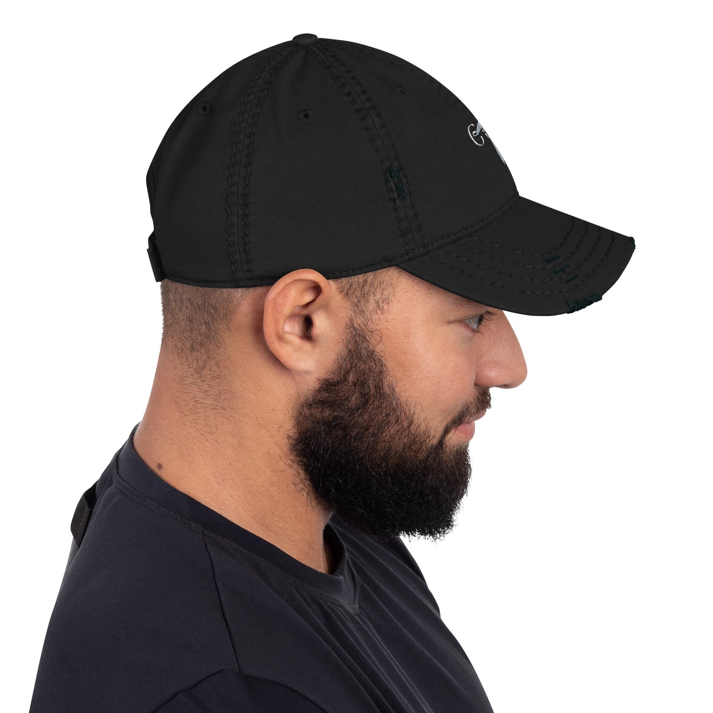 GOD FED| GOD LED Distressed Dad Hat (Unisex)
